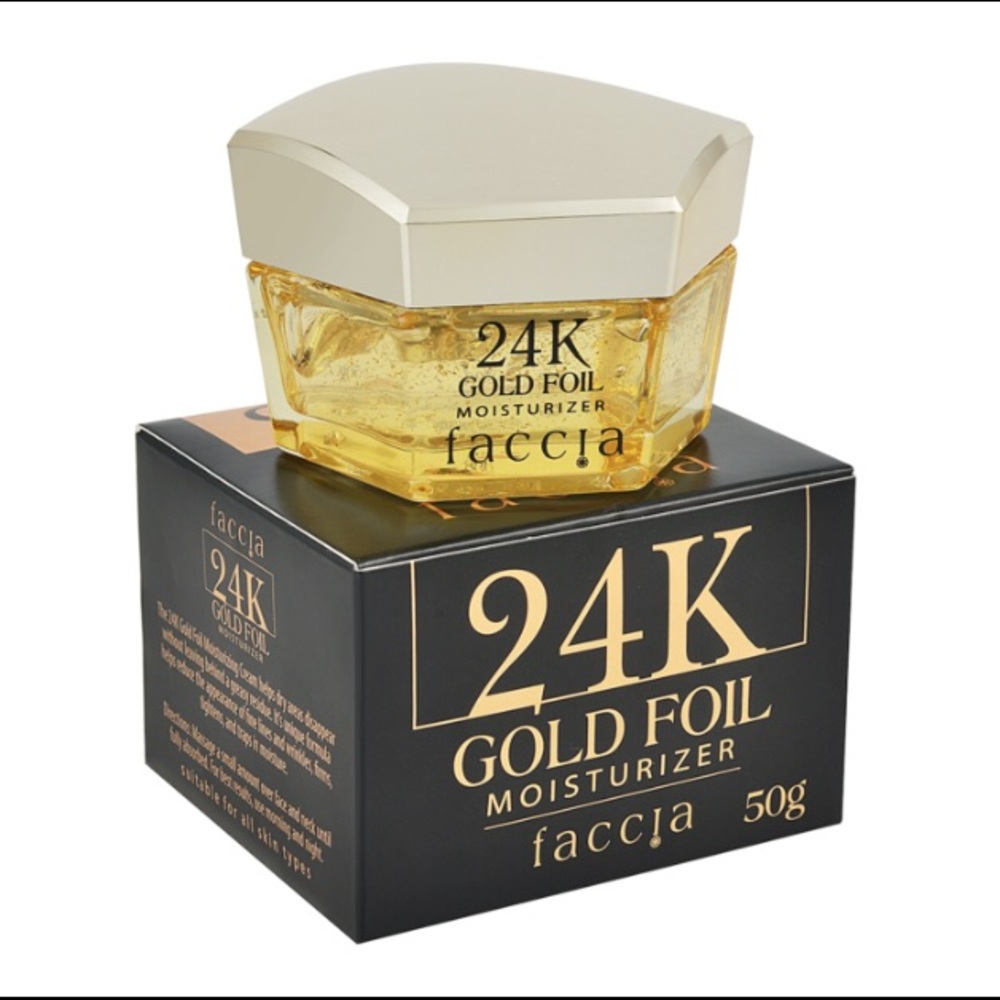 24K Gold Foil Moisturizer BNIB-Unopened